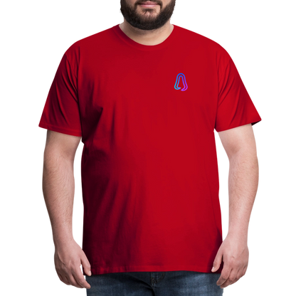 Ghosted Club | Männer Premium T-Shirt - Rot