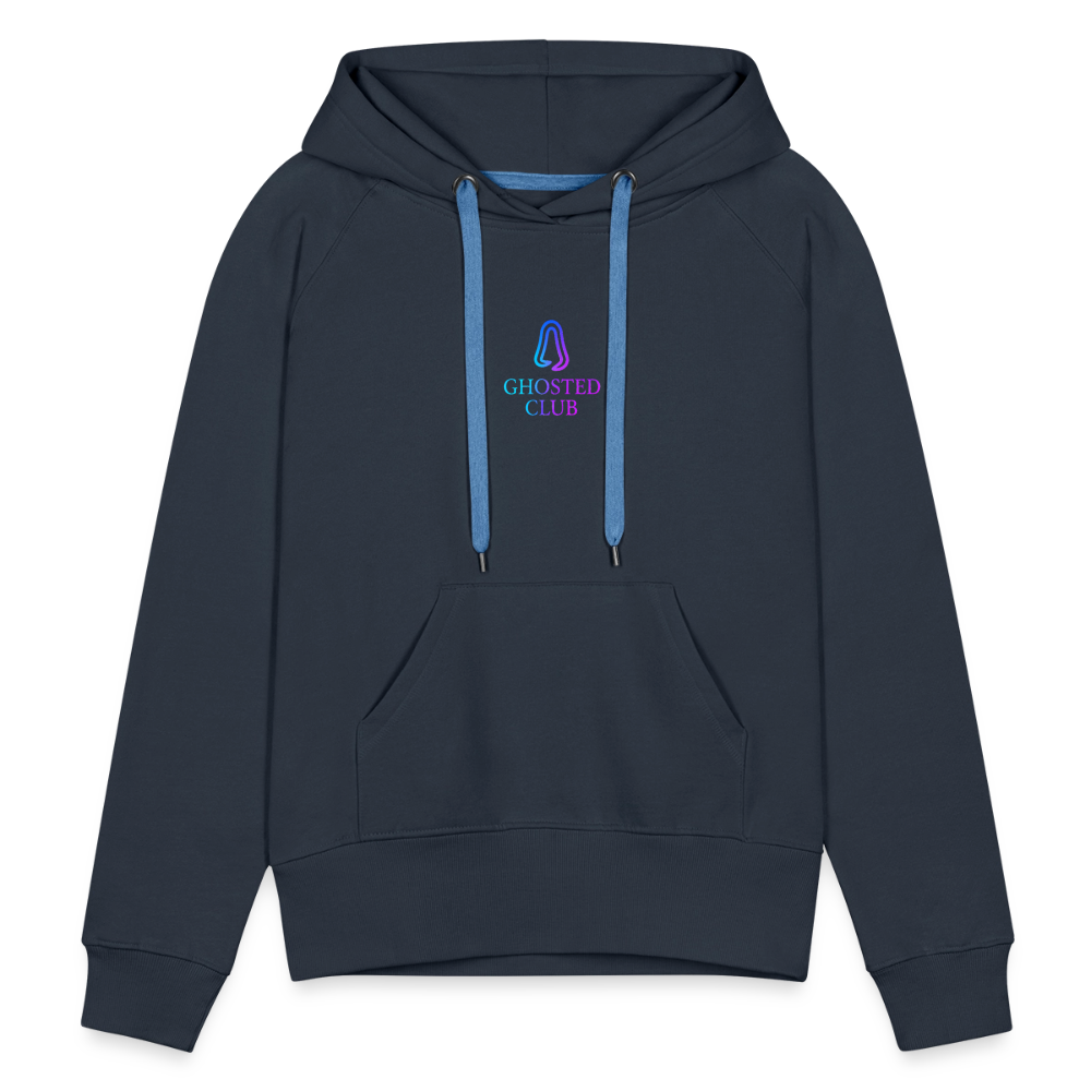 Ghosted Club | Frauen Premium Hoodie - Navy