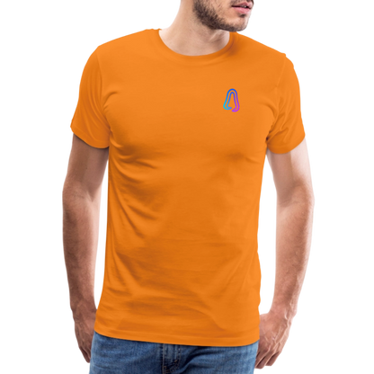 Ghosted Club | Männer Premium T-Shirt - Orange