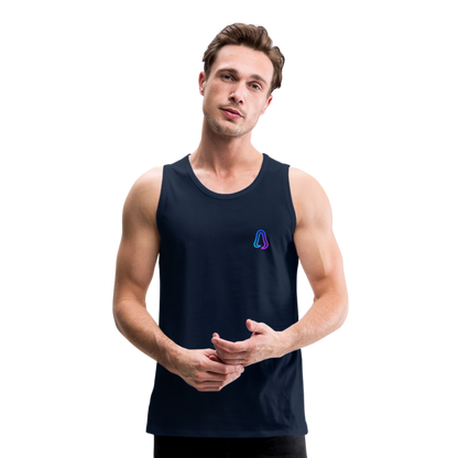 Ghosted Club | Männer Premium Tank Top - Navy