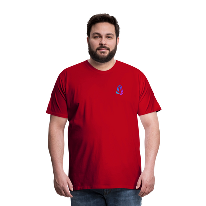Ghosted Club | Männer Premium T-Shirt - Rot