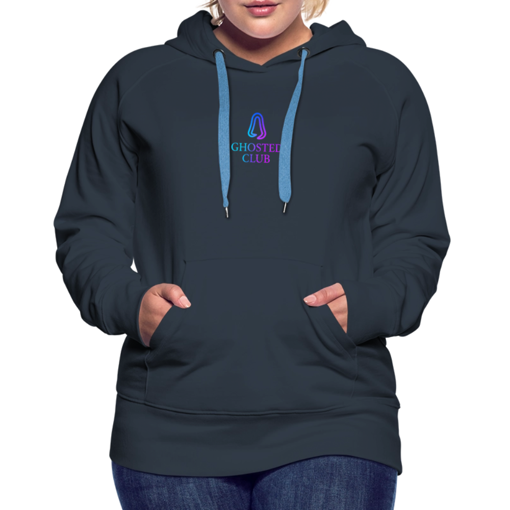 Ghosted Club | Frauen Premium Hoodie - Navy