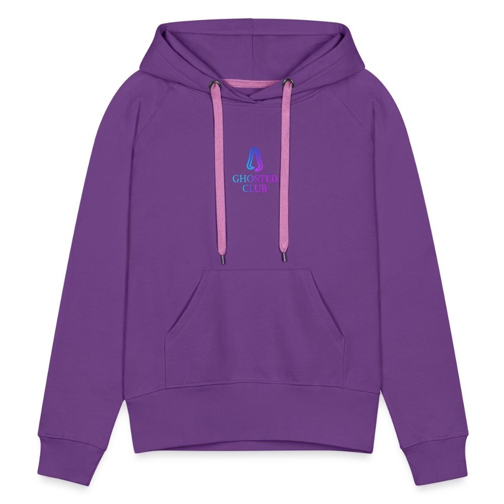 Ghosted Club | Frauen Premium Hoodie - Purple