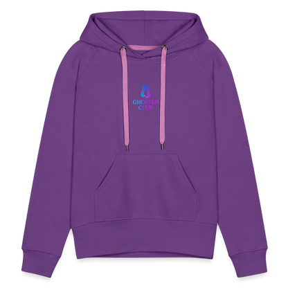 Ghosted Club | Frauen Premium Hoodie - Purple