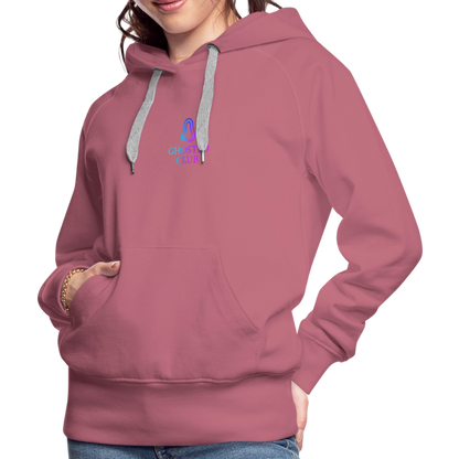 Ghosted Club | Frauen Premium Hoodie - Malve