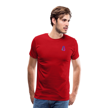 Ghosted Club | Männer Premium T-Shirt - Rot