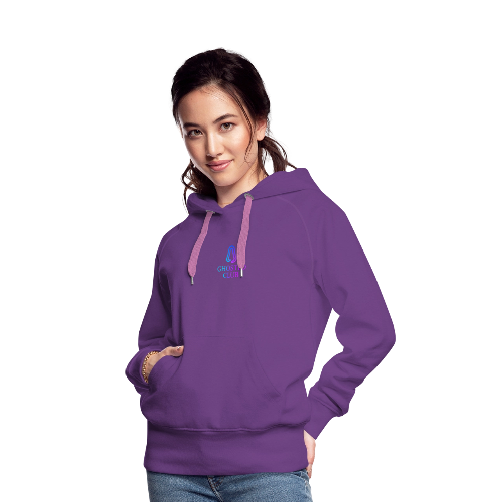 Ghosted Club | Frauen Premium Hoodie - Purple