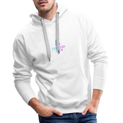 Ghosted Club | Männer Premium Hoodie - Weiß