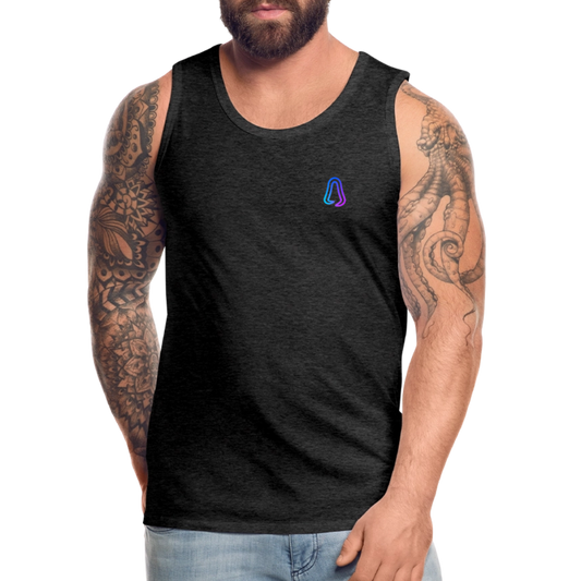 Ghosted Club | Männer Premium Tank Top - Anthrazit