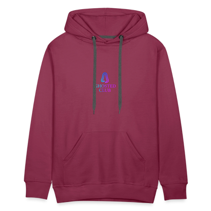 Ghosted Club | Männer Premium Hoodie - Bordeaux