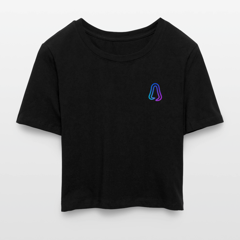 Ghosted Club | Cropped Top - Schwarz