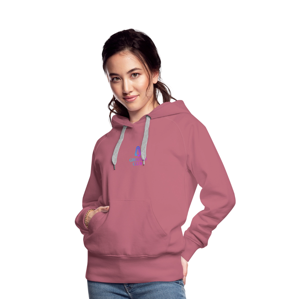 Ghosted Club | Frauen Premium Hoodie - Malve