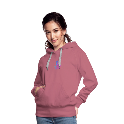 Ghosted Club | Frauen Premium Hoodie - Malve