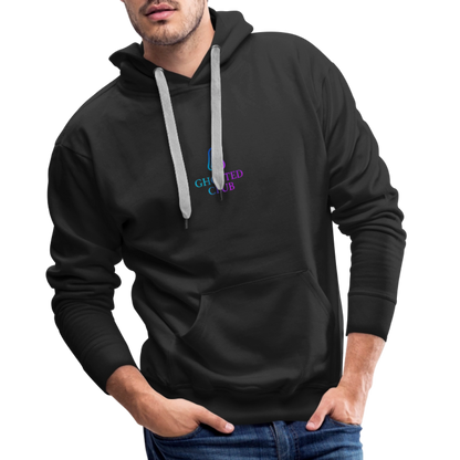 Ghosted Club | Männer Premium Hoodie - Schwarz