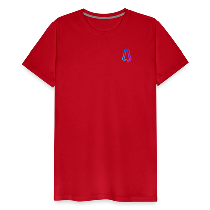 Ghosted Club | Männer Premium T-Shirt - Rot