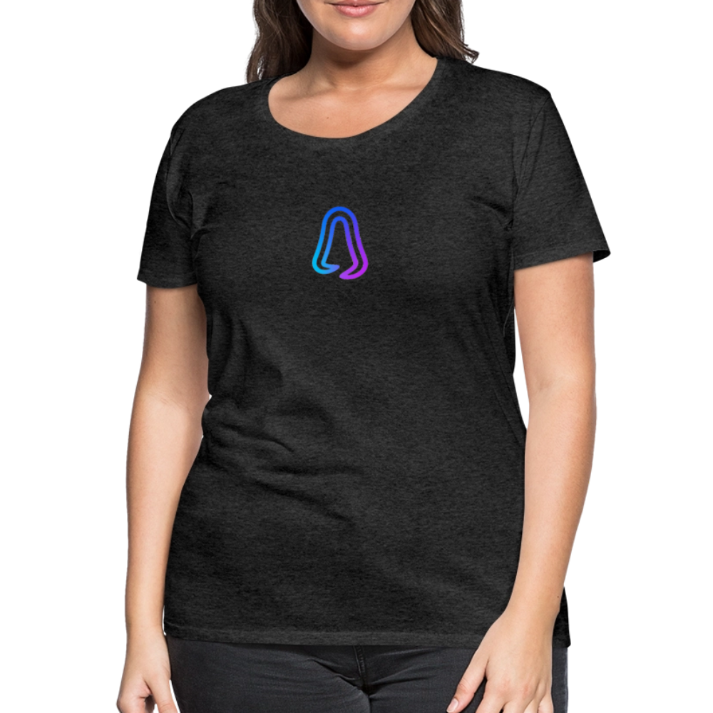 Ghosted Club | Frauen Premium T-Shirt - Anthrazit