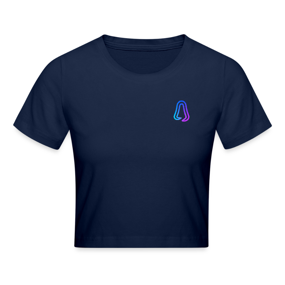 Ghosted Club | Cropped Top - Light Navy
