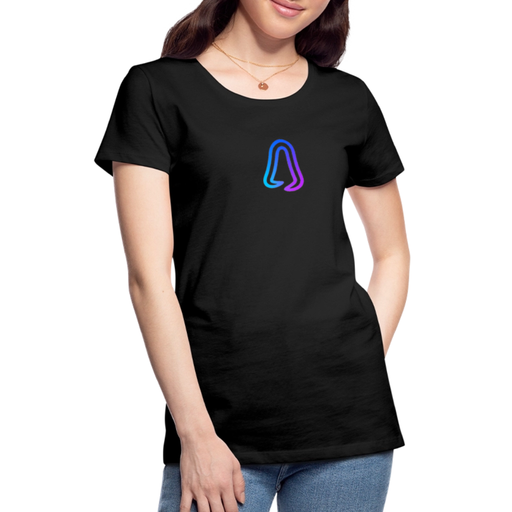 Ghosted Club | Frauen Premium T-Shirt - Schwarz