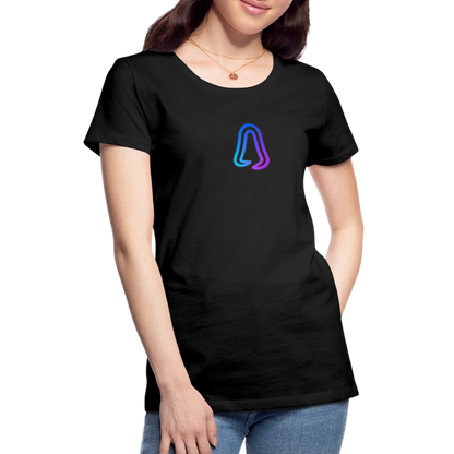 Ghosted Club | Frauen Premium T-Shirt - Schwarz