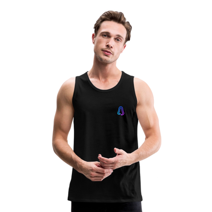 Ghosted Club | Männer Premium Tank Top - Schwarz