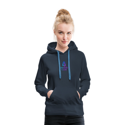 Ghosted Club | Frauen Premium Hoodie - Navy
