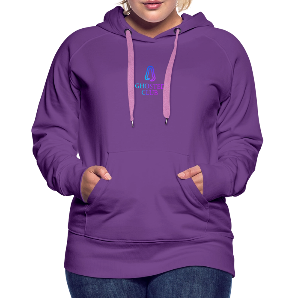 Ghosted Club | Frauen Premium Hoodie - Purple