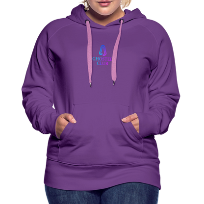 Ghosted Club | Frauen Premium Hoodie - Purple