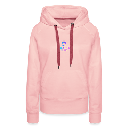 Ghosted Club | Frauen Premium Hoodie - Kristallrosa