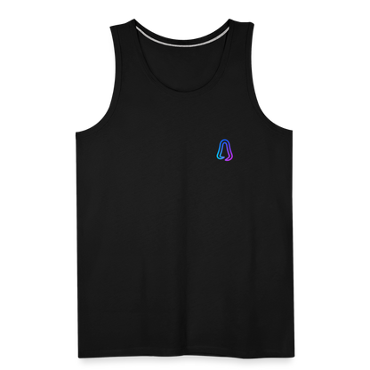 Ghosted Club | Männer Premium Tank Top - Schwarz