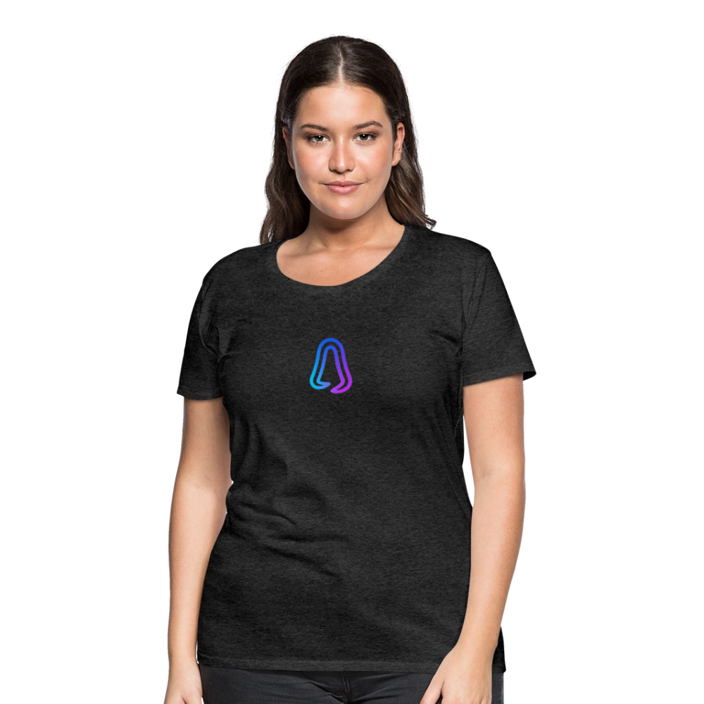 Ghosted Club | Frauen Premium T-Shirt - Anthrazit