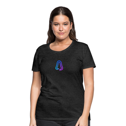 Ghosted Club | Frauen Premium T-Shirt - Anthrazit