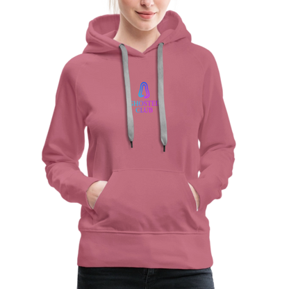 Ghosted Club | Frauen Premium Hoodie - Malve