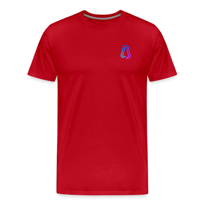 Ghosted Club | Männer Premium T-Shirt - Rot