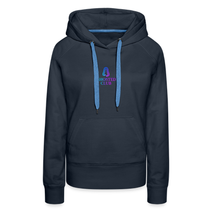 Ghosted Club | Frauen Premium Hoodie - Navy