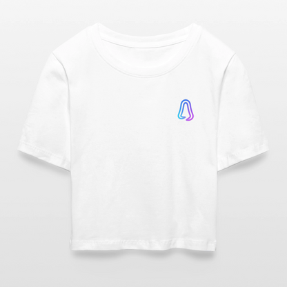 Ghosted Club | Cropped Top - Weiß