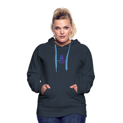 Ghosted Club | Frauen Premium Hoodie - Navy