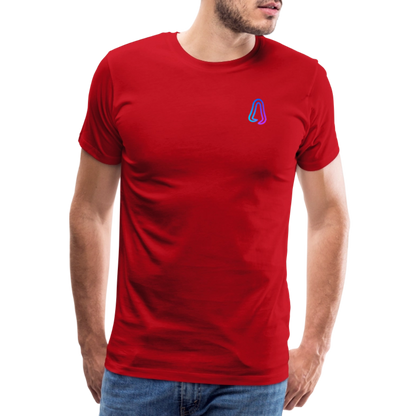 Ghosted Club | Männer Premium T-Shirt - Rot