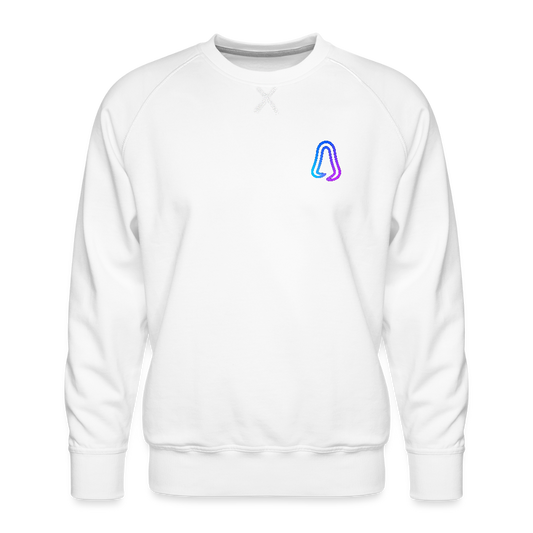 Ghosted Club | Männer Premium Pullover - Weiß