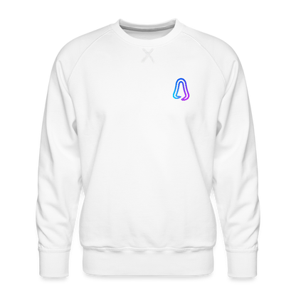 Ghosted Club | Männer Premium Pullover - Weiß
