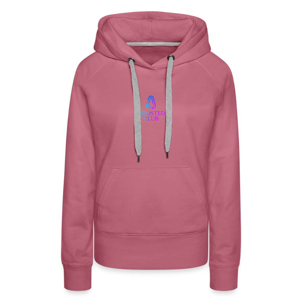Ghosted Club | Frauen Premium Hoodie - Malve