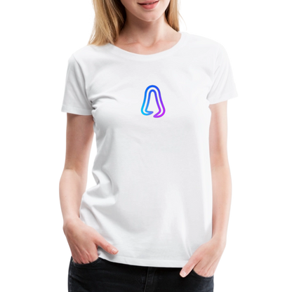 Ghosted Club | Frauen Premium T-Shirt - Weiß