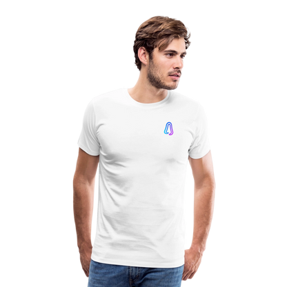 Ghosted Club | Männer Premium T-Shirt - Weiß