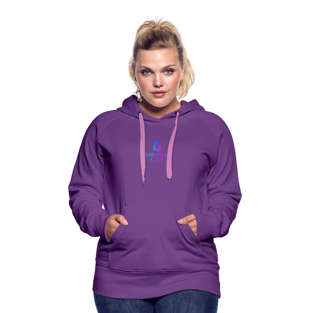 Ghosted Club | Frauen Premium Hoodie - Purple