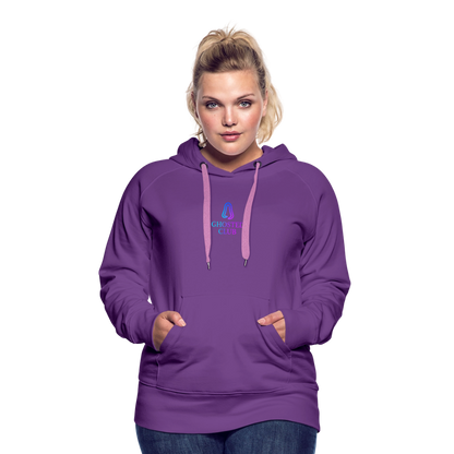 Ghosted Club | Frauen Premium Hoodie - Purple