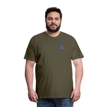 Ghosted Club | Männer Premium T-Shirt - Khaki