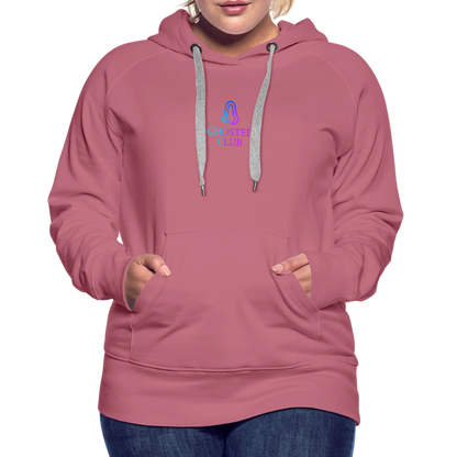 Ghosted Club | Frauen Premium Hoodie - Malve
