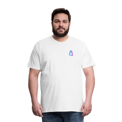 Ghosted Club | Männer Premium T-Shirt - Weiß
