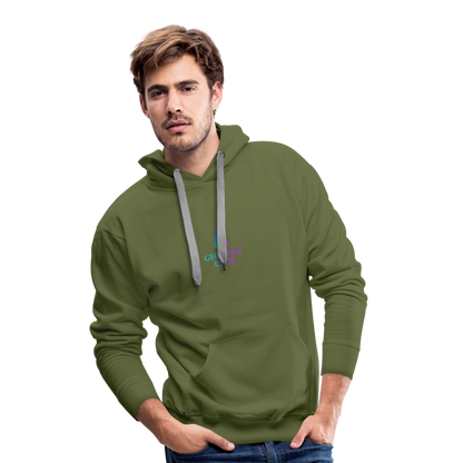 Ghosted Club | Männer Premium Hoodie - Olivgrün
