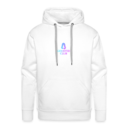 Ghosted Club | Männer Premium Hoodie - Weiß