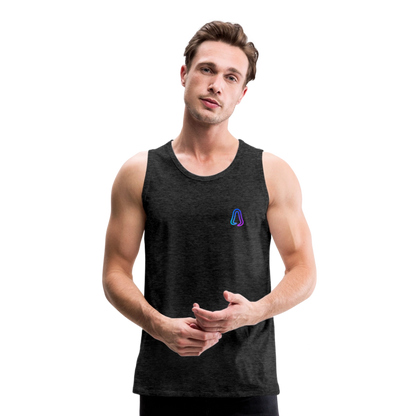 Ghosted Club | Männer Premium Tank Top - Anthrazit